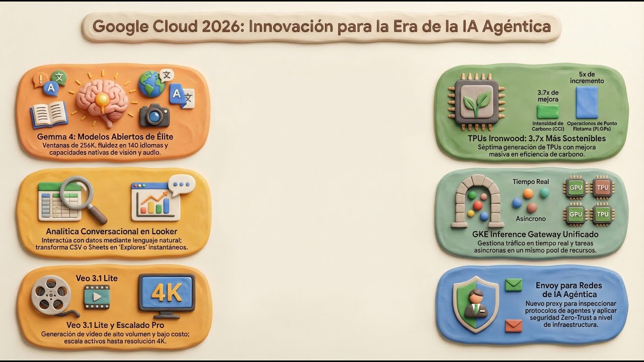 IA Generativa y Datos: Descubre las Novedades de Google Cloud 2026 ...