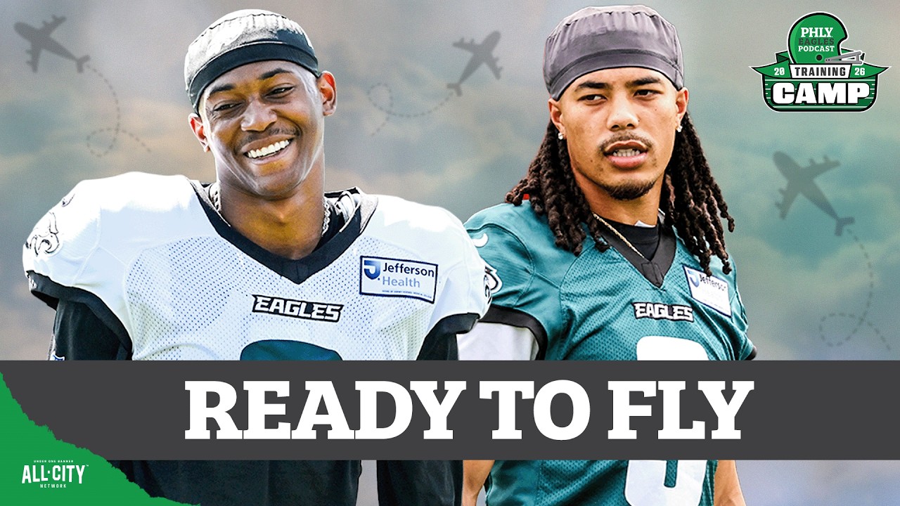Eagles Camp, Day 15: Will DeVonta Smith, Makai Lemon Help Passing Game Soar? | PHLY Eagles Podcast