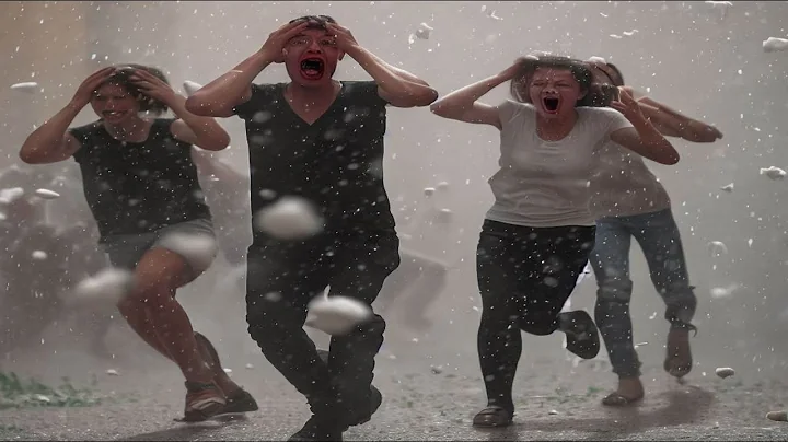 Terrifying Texas hailstorm batters Lubbock with goose-egg-sized hail and flash floods