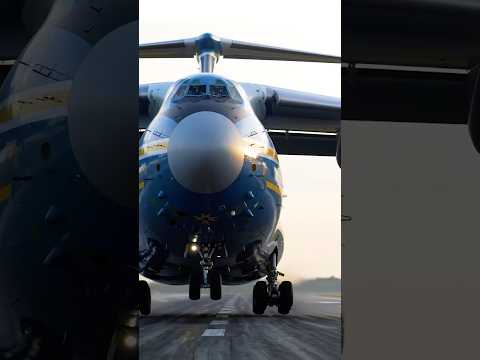 The monster Antonov AN-225 Mirya, world’s largest aircraft landing slow motion - watch the details