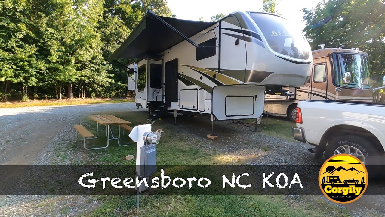 Greensboro NC Journey KOA Campground Review YouTube