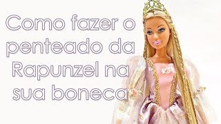 Brinquedos Rapunzel Hairstyles Mamãe Gothel dá um Salão de Beleza