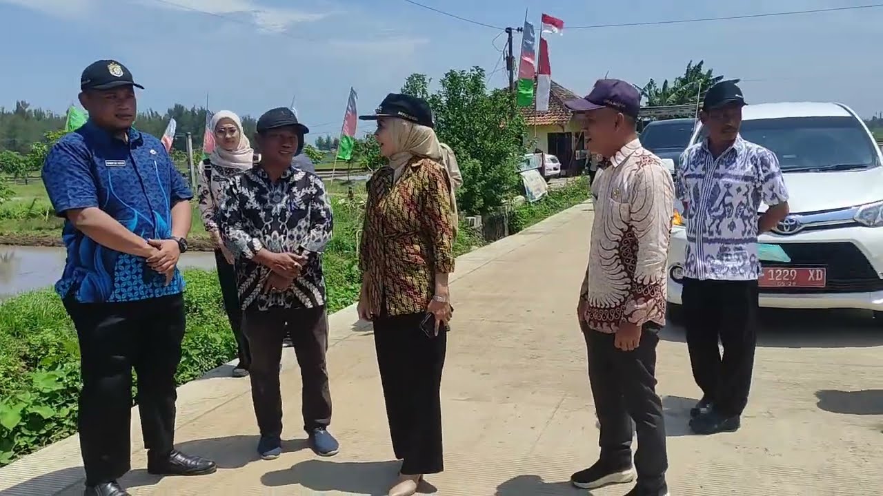 JALAN KE WISATA PANTAI SENDANG ASIH ROWOSARI SUDAH DIBETON