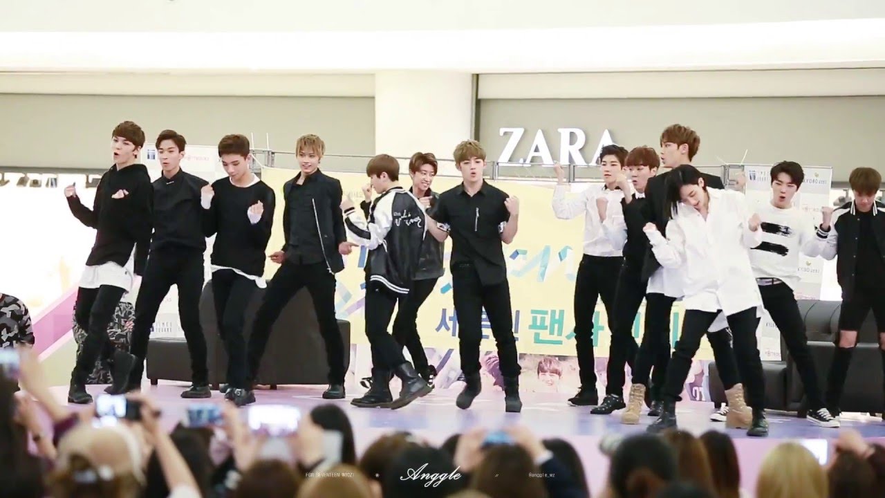 160501 SEVENTEEN 영등포 팬사인회 예쁘다 (FULL CAM)