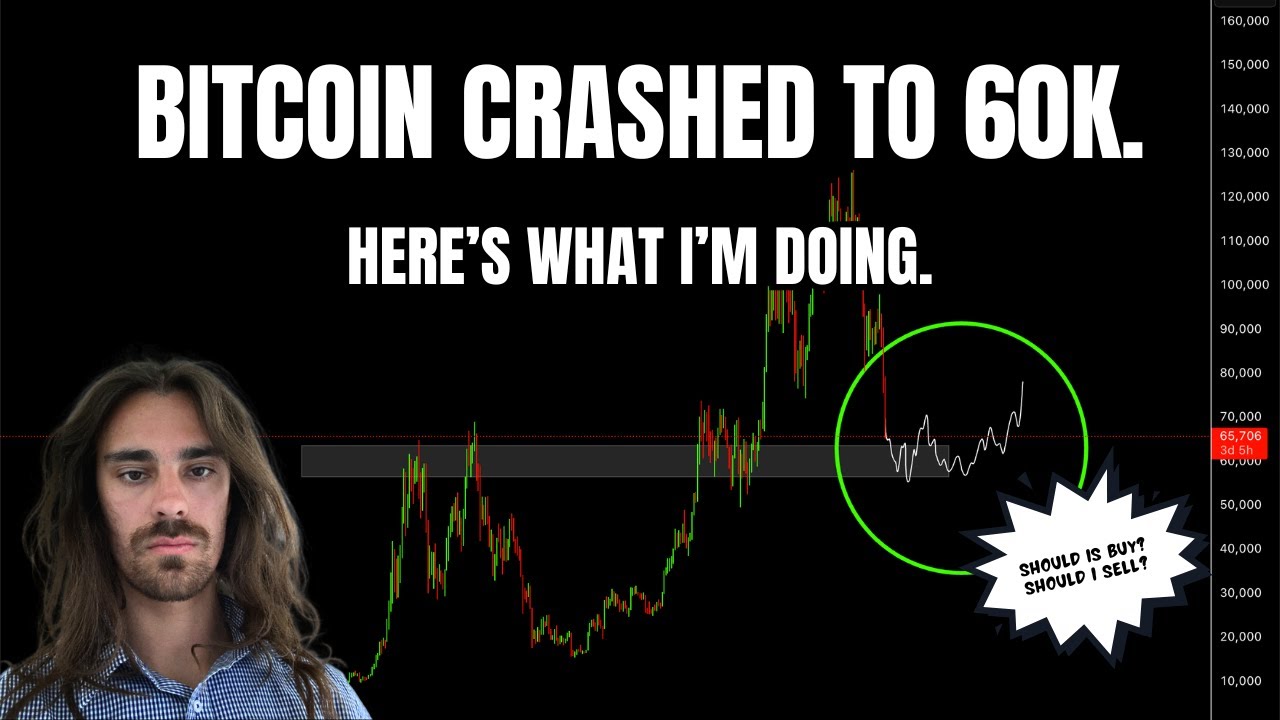Биткоин рухнул до 60 000. Вот что я делаю.