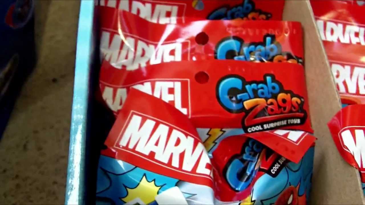 Marvel Grab Zags Full Case Unboxing by Reaganzilla
