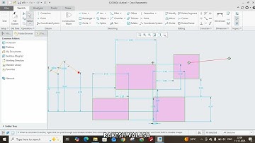 Creo Parametric 4.0 Sketcher file tools: Tutorial-1