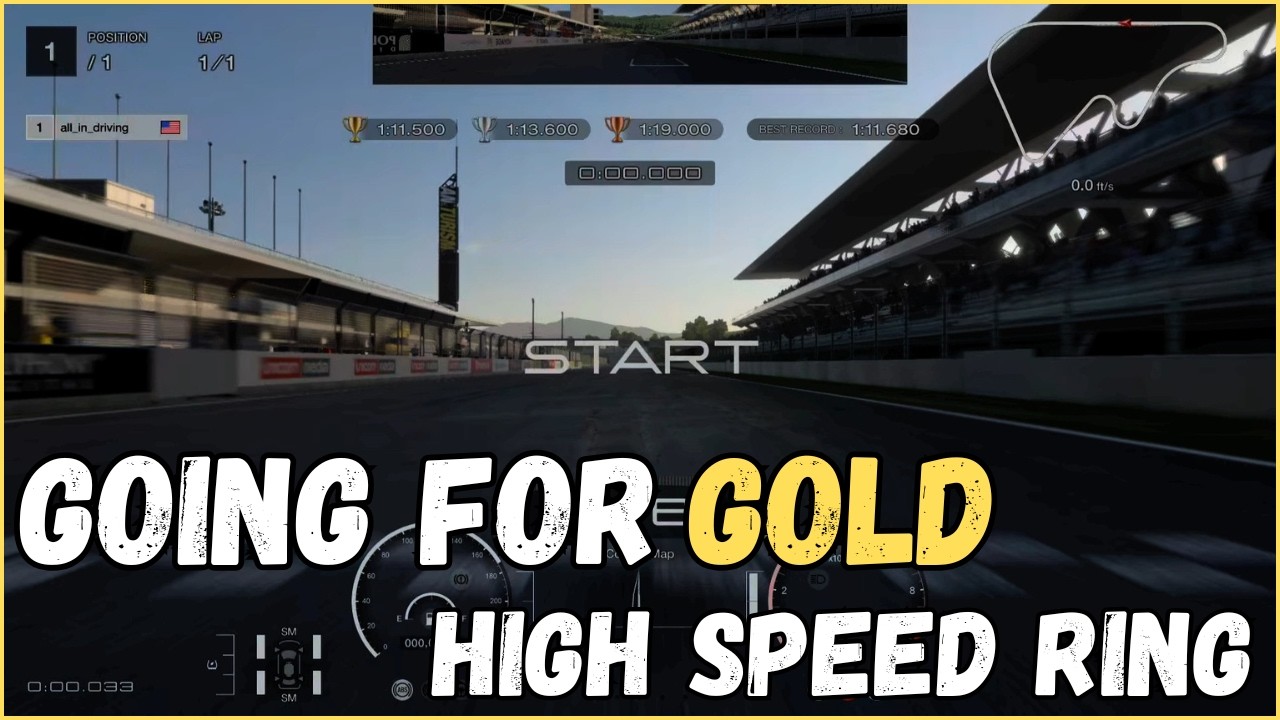 Going For Gold GT7 | High Speed Ring