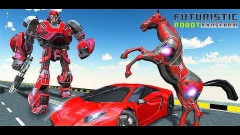 Horse Robot Car Game Robot War - Android GamePlay | Walk through a Game