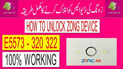 How To unlock e5573  320 | How To Unlock Zong Device E 5573 -320