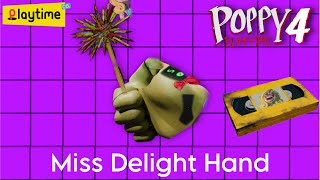 Poppy Playtime Chapter 4: New Miss Delight Hand Vhs Tape
