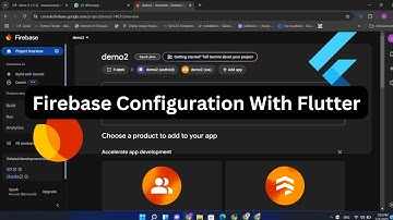 Add Firebase To Flutter App | Firebase SDK Configuration With Flutter App