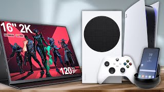 Game Anywhere with the UPerfect 120 FPS Portable Monitor (Perfect for Xbox, PS5, Switch and more)