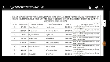 HP Field Investigator Post Code 930 Roll Numbers Issued Check this video