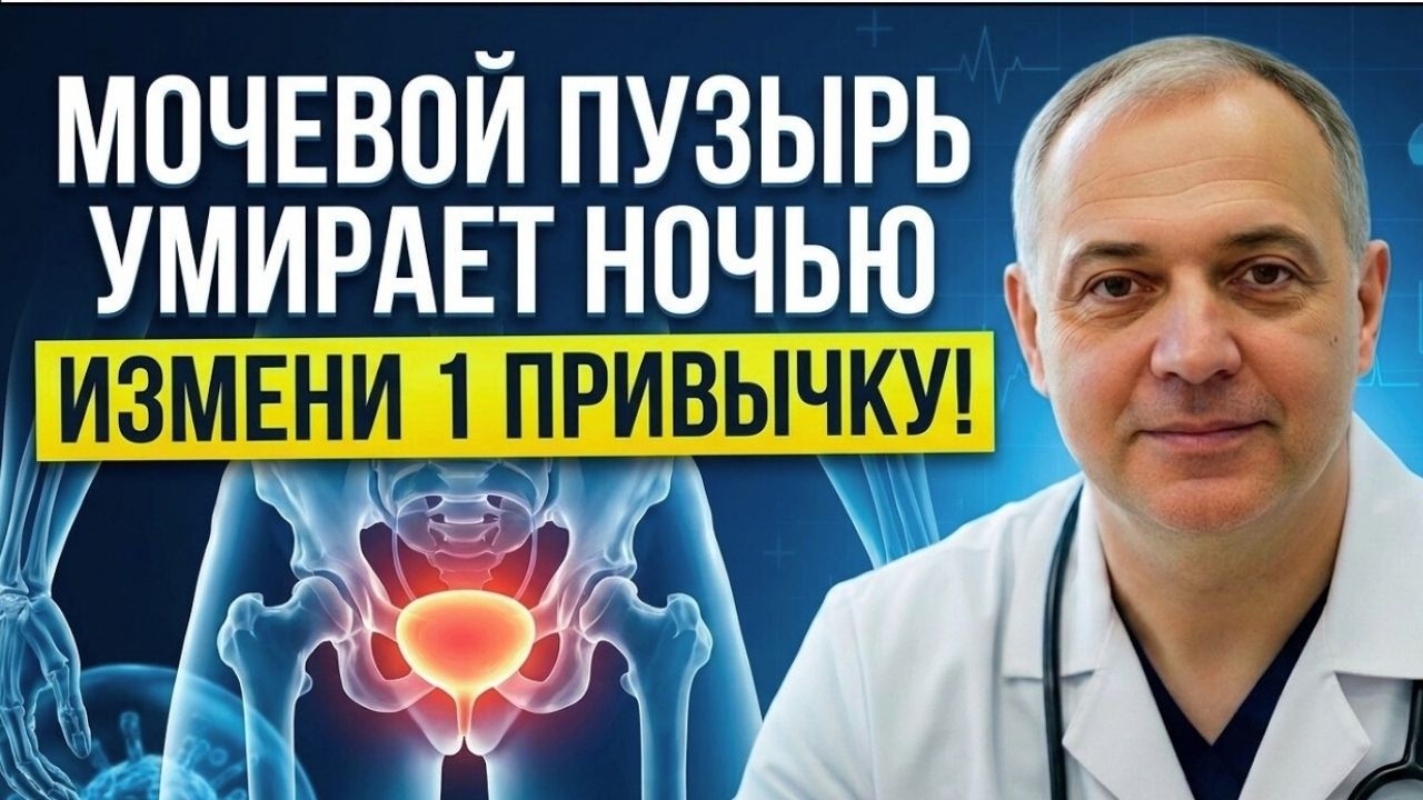 МОЧЕВОЙ ПУЗЫРЬ скажет СПАСИБО — Измени ЭТУ ПРИВЫЧКУ и БОЛЬ УЙДЕТ