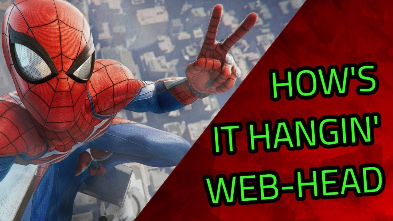 Web Slingin' with the Web-Head | Spiderman PS4 Exclusive - YouTube