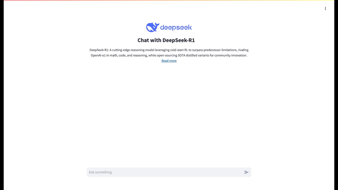 🚀 𝐂𝐡𝐚𝐭 𝐰𝐢𝐭𝐡 𝐃𝐞𝐞𝐩𝐒𝐞𝐞𝐤-𝐑1 — 𝐀𝐧 𝐀𝐝𝐯𝐚𝐧𝐜𝐞𝐝 𝐀𝐈 𝐑𝐞𝐚𝐬𝐨𝐧𝐢𝐧𝐠 𝐌𝐨𝐝𝐞𝐥 🤖