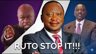 Angry!!! Rigathi Gachagua Respond and Defend Uhuru Kenyatta From President Ruto