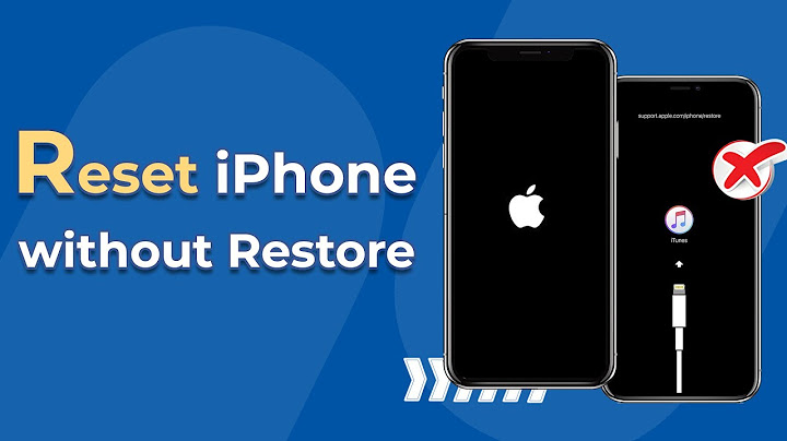 How can i factory reset my iphone without unlocking it