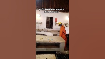 kitchen fumigation by professionals #fumigationservices #pestcontrol #fumigation