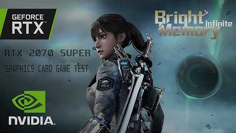 BRIGHT MEMORY INFINITE RTX 2070 SUPER - 1080p, 2k, 4K #Benchmark#rtx2070super#Games