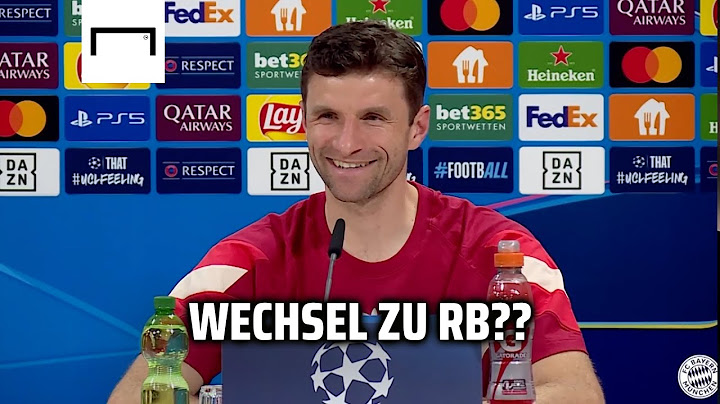 "Woher willst Du das wissen?" Müller scherzt mit Reporter über RB-Video 😂😂