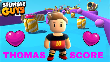 STUMBLE GUYS - THOMAS SCORE - GAMEPLAY WALKTHROUGH (IOS, ANDROID)