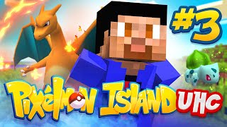 PIXELMON ISLAND UHC #3 w/ The Pack &amp; Friends