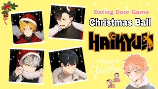 HAIKYUU!! (Christmas Ball ❄️❤️) Dating Door Game screenshot 4