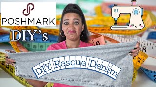 DIY Denim Box from Poshmark & DIY's from Yesterday's Video!