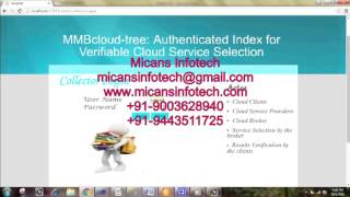 MMBcloud-tree: Authenticated Index for Verifiable Cloud Service Selection Wealth