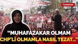 Kılıçdaroğluyla Tanışan Yurttaş Muhafazakârım Ve Chpye Oy Veriyorum. Bu Benim Özgür Iradem