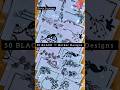 50 BLACK 🖤 border designs/Assignment front page design/Project Work Designs #black #project #shorts