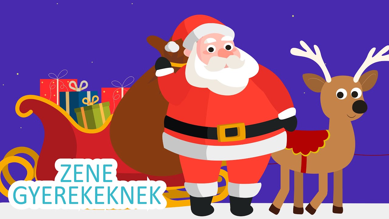 Karácsonyi Gyerekdalok Egybefűzve - Mikulás dalok | Zene Gyerekeknek