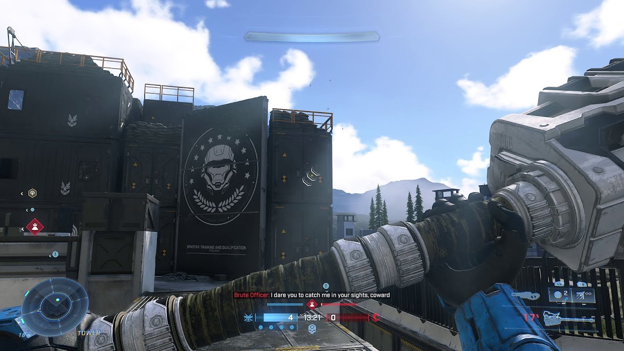HALO INFINITE MULTIPLAYER KING OF THE HILL FIREFIGHT ON LIVE FIRE - YouTube