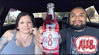 Ale-8-One Beverage Review - Cherry Zero Sugar #mexivato #zerosugar #beverage #new