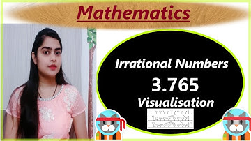 Class IX || Ex 1(E) || Visualise 3.765 on number line, using successive magnification ||