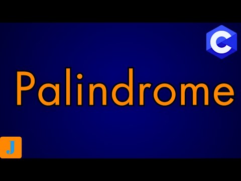 Check If A String Is A Palindrome In C