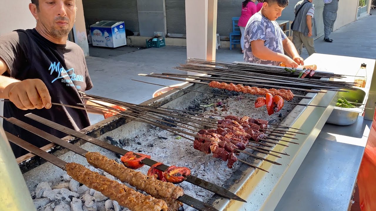 Traditional Delicious Turkish Kebab Street Food YouTube