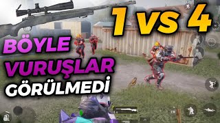 1 Vs 4 M24 Yargi Mode On Pubg Mobile