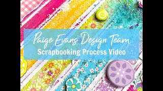 Scrapbooking Process #722 She's Plotting Again / Paige Evans DT