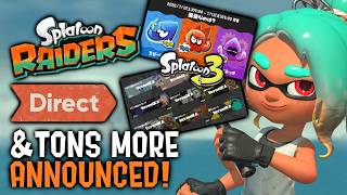 Splatoon Raiders DIRECT Announced + TONS More News!