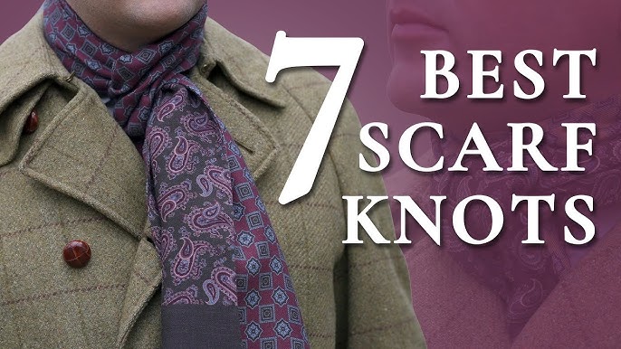 DEMO: How to tie a necktie and women's scarf 