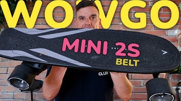 Comprehensive Review of the new WOWGO MINI 2S Belt Drive Electric Skateboard