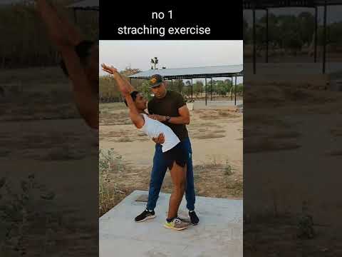 After running stretching