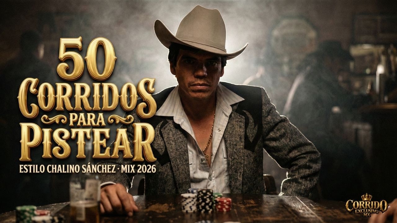 CHALINO SANCHEZ | 50 CORRIDOS PARA PISTEAR (MIX 2026)
