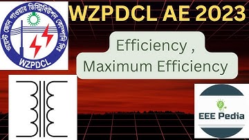 EEE bangla | WZPDCL AE 2023 | Transformer Efficiency Calculation | সহজ ম্যাথের সহজ সমাধান