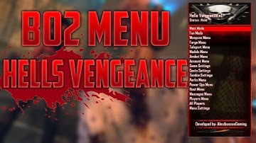 Call Of Duty Black Ops 2 | Hells Vengeance Zombies Mod Menu w/Download *STILL WORKING 2020*