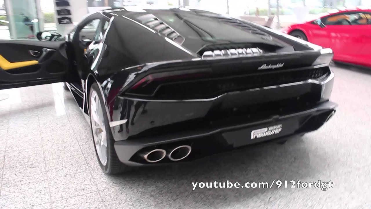 Huracan Sound Start up, revving !! YouTube