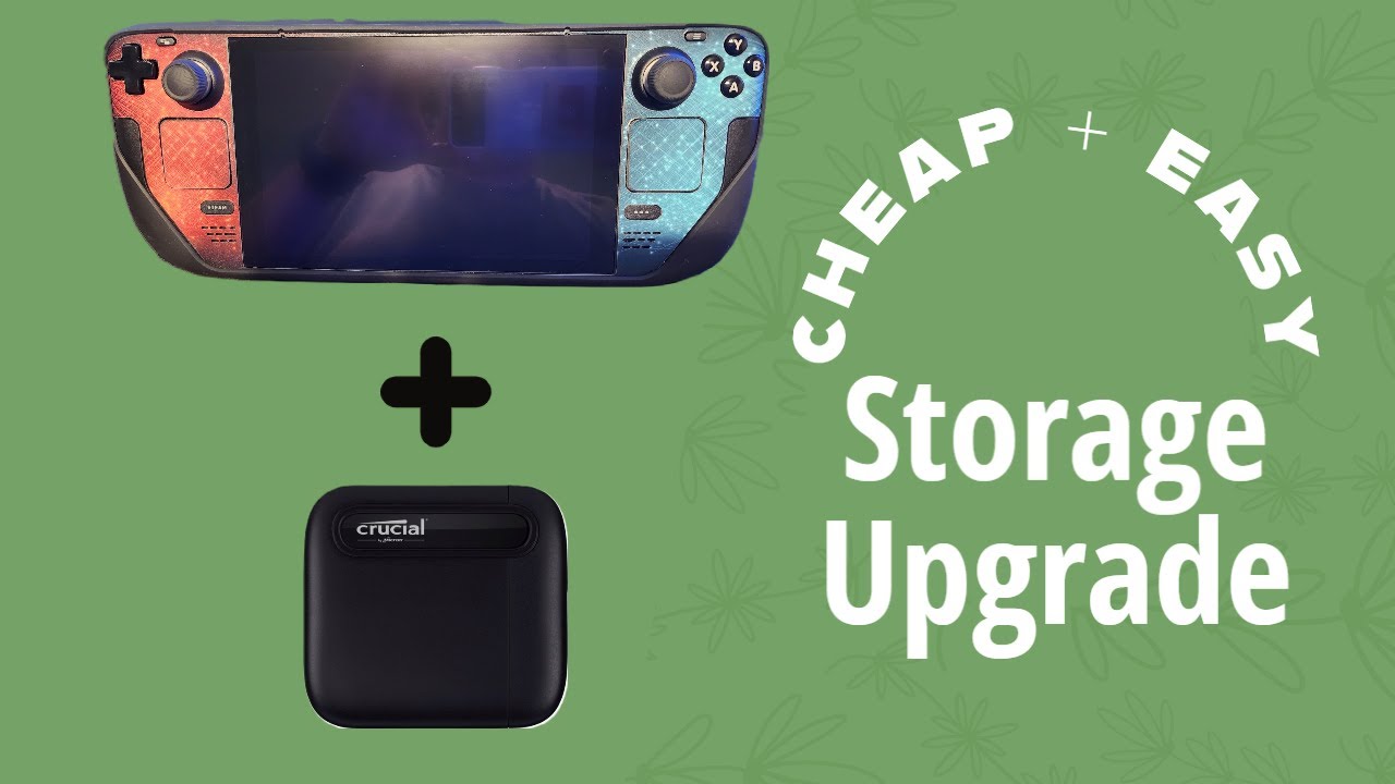 How to EASILY add CHEAP Storage to your Steam Deck YouTube
